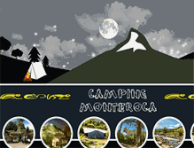 Tablet Screenshot of campingmonteroca.com
